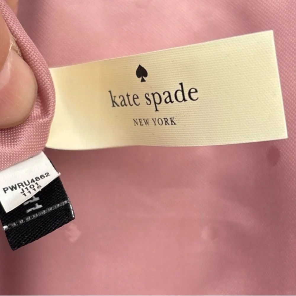Kate Spade Quilted‎ Black Crossbody with Gold Chain